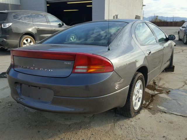 2B3HD46R14H706711 - 2004 DODGE INTREPID S CHARCOAL photo 4