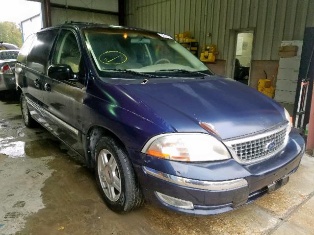 2FMDA52472BA48877 - 2002 FORD WINDSTAR S BLUE photo 1