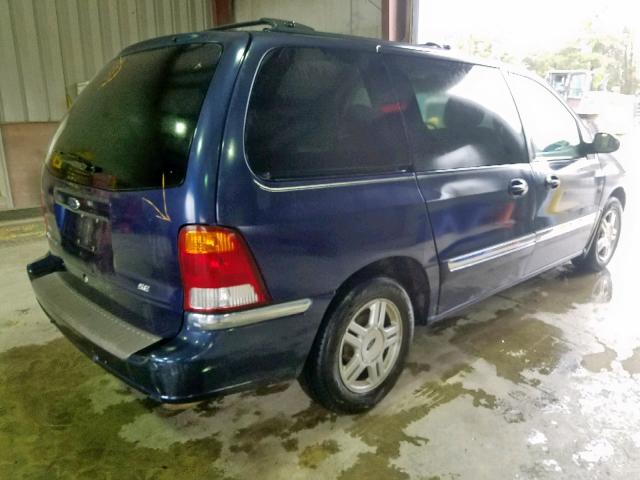 2FMDA52472BA48877 - 2002 FORD WINDSTAR S BLUE photo 4