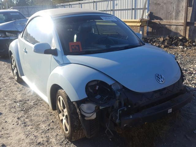3VWRF31Y26M333590 - 2006 VOLKSWAGEN NEW BEETLE 蓝色 照片 1