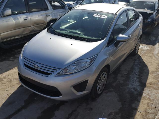 3FADP4AJ1CM215387 - 2012 FORD FIESTA S SILVER photo 2