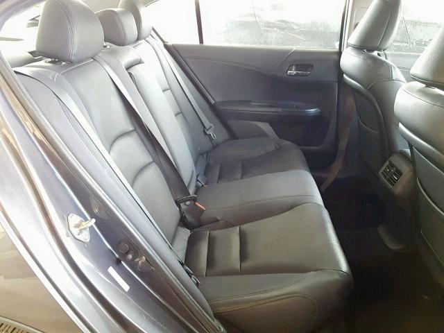 1HGCR2F84DA053197 - 2013 HONDA ACCORD EXL GRAY photo 6