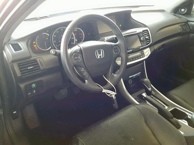 1HGCR2F84DA053197 - 2013 HONDA ACCORD EXL GRAY photo 9