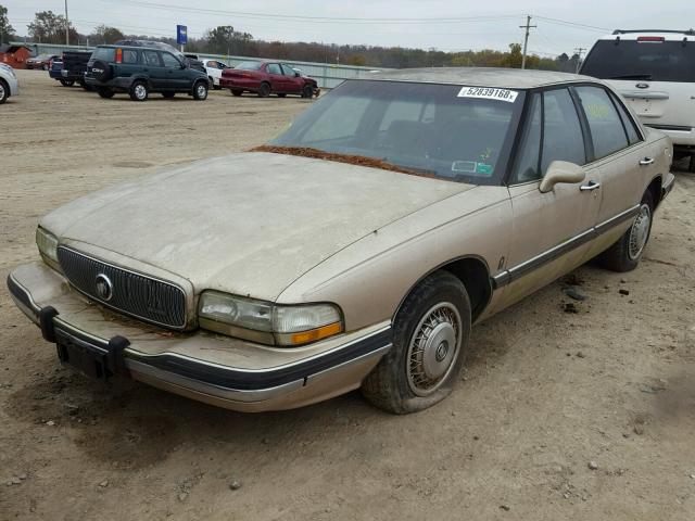 1G4HP53L9PH524790 - 1993 BUICK LESABRE CU GOLD photo 2