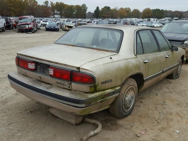 1G4HP53L9PH524790 - 1993 BUICK LESABRE CU GOLD photo 4