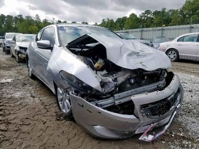 1HGCS22878A007766 - 2008 HONDA ACCORD EXL SILVER photo 1