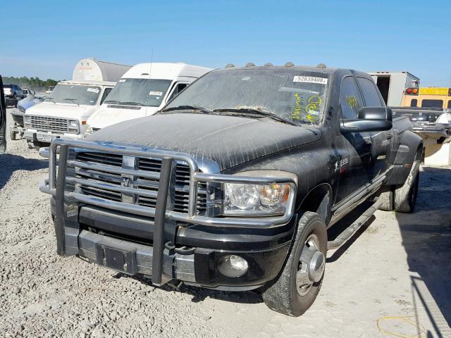 3D7MX49L39G521830 - 2009 DODGE RAM 3500 BLACK photo 2