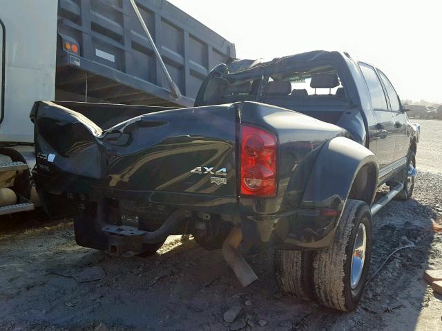 3D7MX49L39G521830 - 2009 DODGE RAM 3500 BLACK photo 4