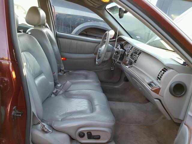 1G4CW52K8X4623419 - 1999 BUICK PARK AVENU BURGUNDY photo 5