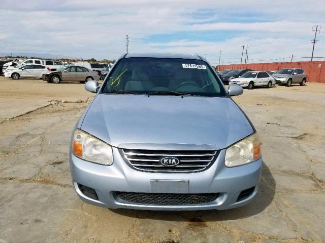 KNAFE121085574486 - 2008 KIA SPECTRA EX BLUE photo 9