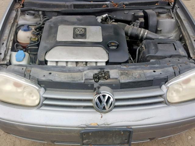 9BWDH61J544029311 - 2004 VOLKSWAGEN GTI VR6 GRAY photo 7