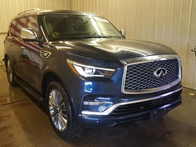 JN8AZ2NE8J9191162 - 2018 INFINITI QX80 BASE BLUE photo 1