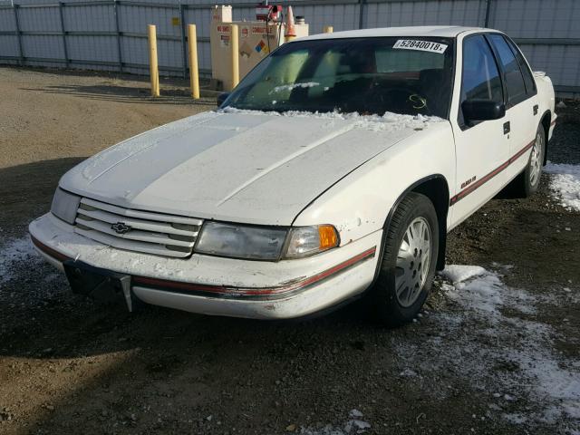 2G1WN54T2M9189333 - 1991 CHEVROLET LUMINA EUR WHITE photo 2