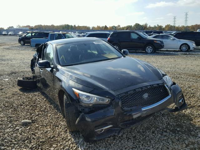 JN1BV7AR6FM390980 - 2015 INFINITI Q50 BASE BLACK photo 1