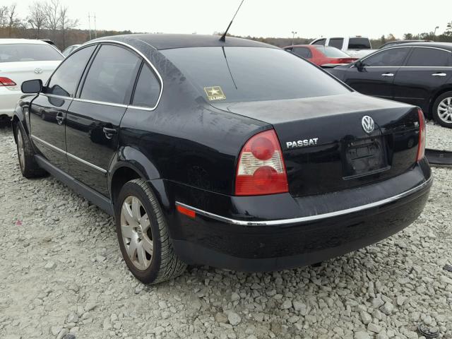 WVWRH63B23P103030 - 2003 VOLKSWAGEN PASSAT GLX 黑色 照片 3