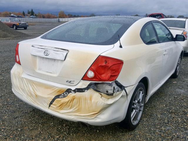JTKDE177670213842 - 2007 TOYOTA SCION TC 白色 照片 4