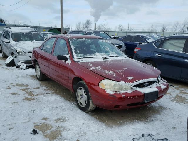 3FAFP663XYM119201 - 2000 FORD CONTOUR SE RED photo 1