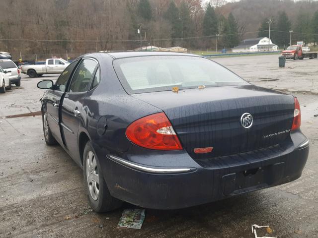 2G4WC582681166815 - 2008 BUICK LACROSSE C BLUE photo 3