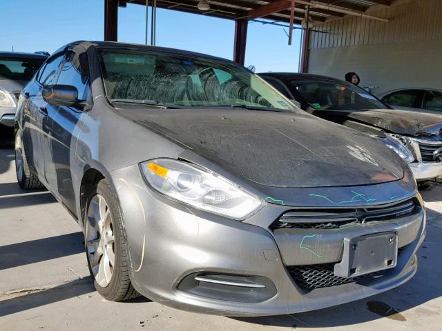 1C3CDFBH8DD707759 - 2013 DODGE DART SXT GRAY photo 1