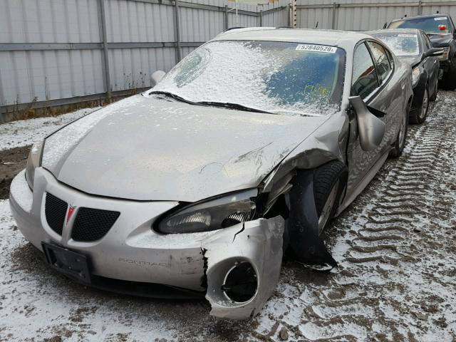 2G2WP552371235105 - 2007 PONTIAC GRAND PRIX SILVER photo 2