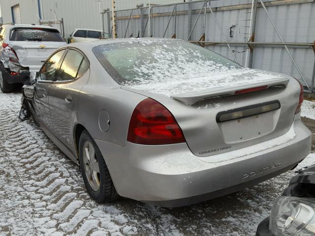 2G2WP552371235105 - 2007 PONTIAC GRAND PRIX SILVER photo 3