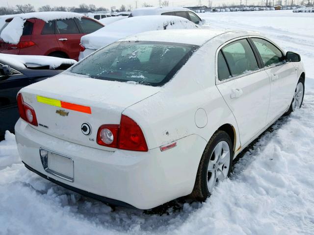 1G1ZG57N28F158245 - 2008 CHEVROLET MALIBU LS 白色 照片 4