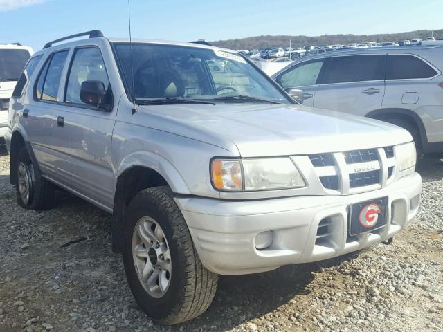 4S2CK58W634302696 - 2003 ISUZU RODEO S SILVER photo 1