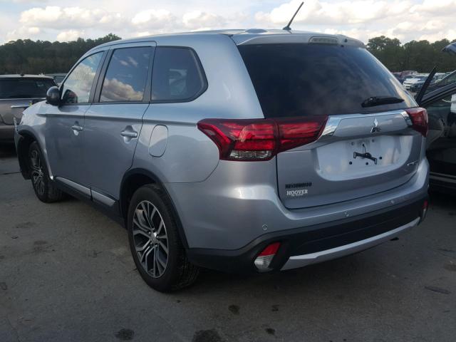 JA4AD2A38GZ016427 - 2016 MITSUBISHI OUTLANDER SILVER photo 3