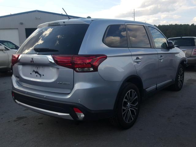 JA4AD2A38GZ016427 - 2016 MITSUBISHI OUTLANDER SILVER photo 4