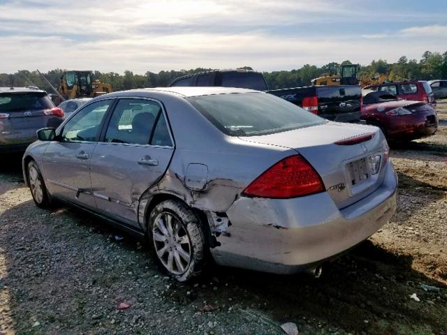 1HGCM66326A058590 - 2006 HONDA ACCORD LX SILVER photo 3