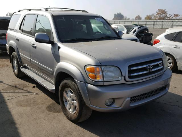 5TDBT48A51S042957 - 2001 TOYOTA SEQUOIA LI CHARCOAL photo 1