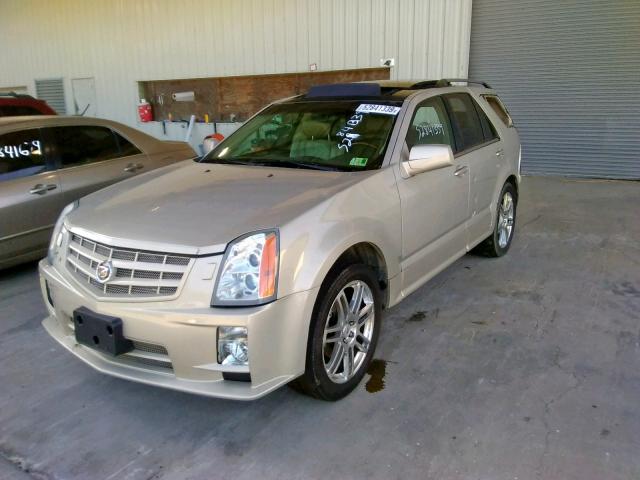 1GYEE637580105738 - 2008 CADILLAC SRX GOLD photo 2