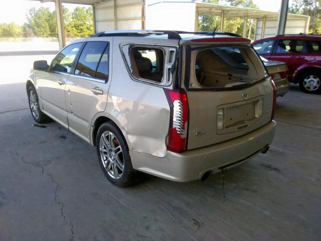 1GYEE637580105738 - 2008 CADILLAC SRX GOLD photo 3