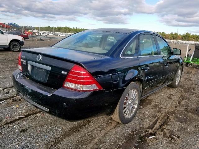 1MEFM431X5G602363 - 2005 MERCURY MONTEGO PR 黑色 照片 4