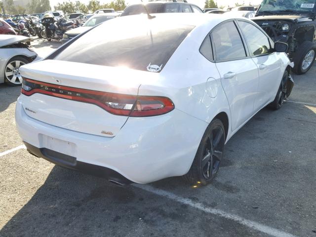 1C3CDFBB0ED775972 - 2014 DODGE DART SXT WHITE photo 4