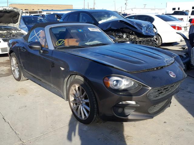 JC1NFAEKXH0101964 - 2017 FIAT 124 SPIDER CHARCOAL photo 1