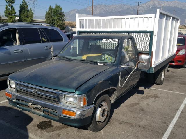 JT5VN94T0N0029064 - 1992 TOYOTA PICKUP CAB GREEN photo 2