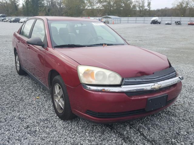 1G1ZT54885F247937 - 2005 CHEVROLET MALIBU LS Қызыл фото 1