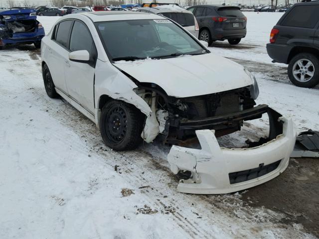 3N1CB6AP1BL701340 - 2011 NISSAN SENTRA SE- WHITE photo 1