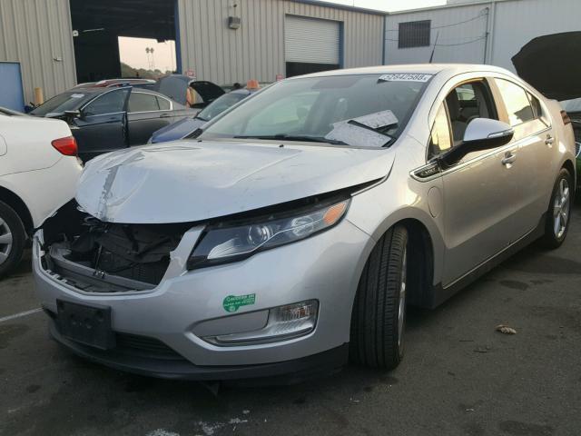 1G1RE6E47DU148936 - 2013 CHEVROLET VOLT GRAY photo 2