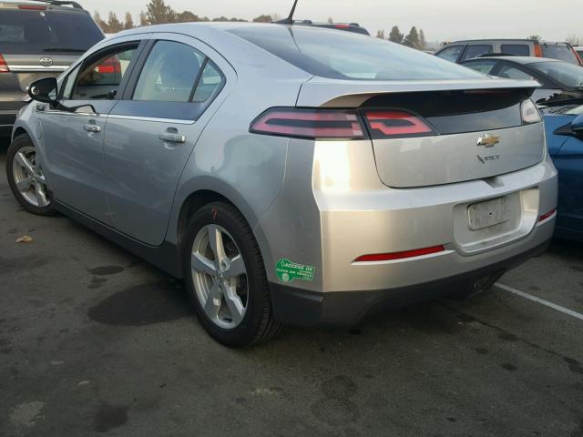 1G1RE6E47DU148936 - 2013 CHEVROLET VOLT GRAY photo 3