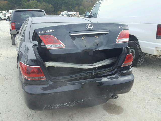 JTHBA30G465145170 - 2006 LEXUS ES 330 BLACK photo 9