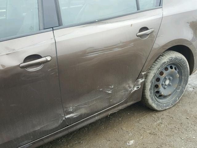 3VW2K7AJ5BM104550 - 2011 VOLKSWAGEN JETTA BASE Շագանակագույն լուսանկար 9