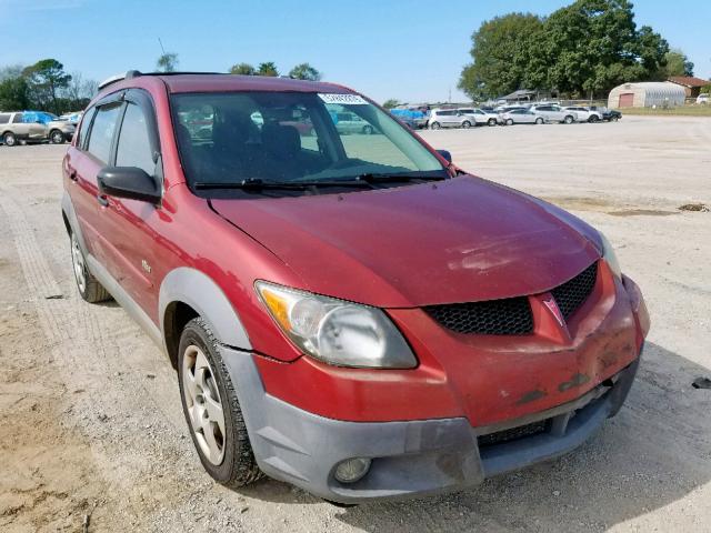 5Y2SL62854Z409814 - 2004 PONTIAC VIBE RED photo 1