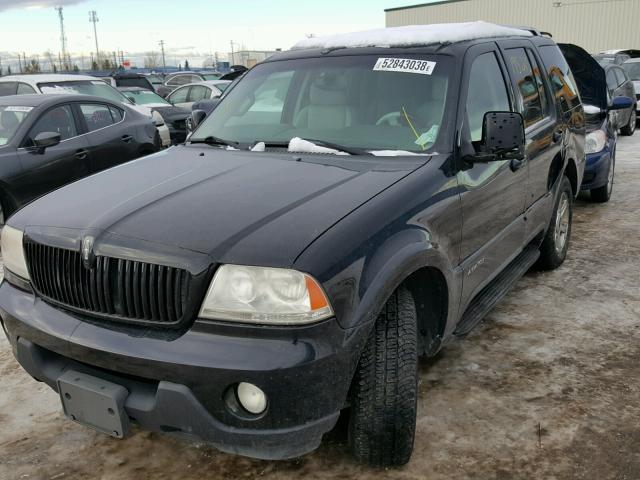 5LMEU88H45ZJ14498 - 2005 LINCOLN AVIATOR 黑色 照片 2