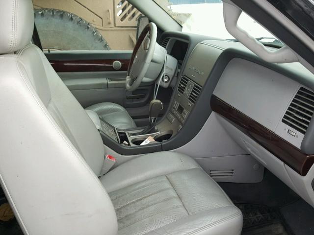 5LMEU88H45ZJ14498 - 2005 LINCOLN AVIATOR 黑色 照片 5