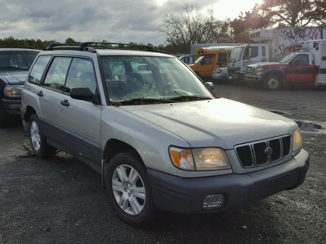 JF1SF63531H746405 - 2001 SUBARU FORESTER L SILVER photo 1