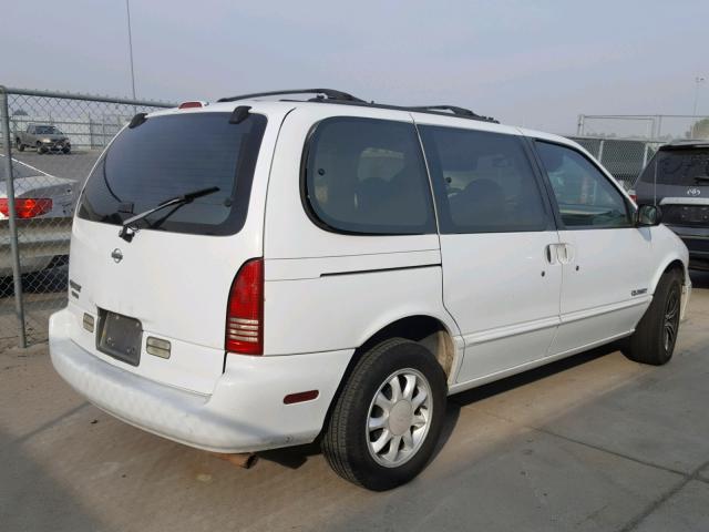 4N2DN1119VD808585 - 1997 NISSAN QUEST XE WHITE photo 4