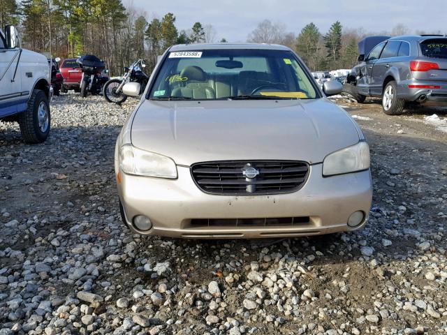 JN1CA31A81T111370 - 2001 NISSAN MAXIMA GXE TAN photo 9