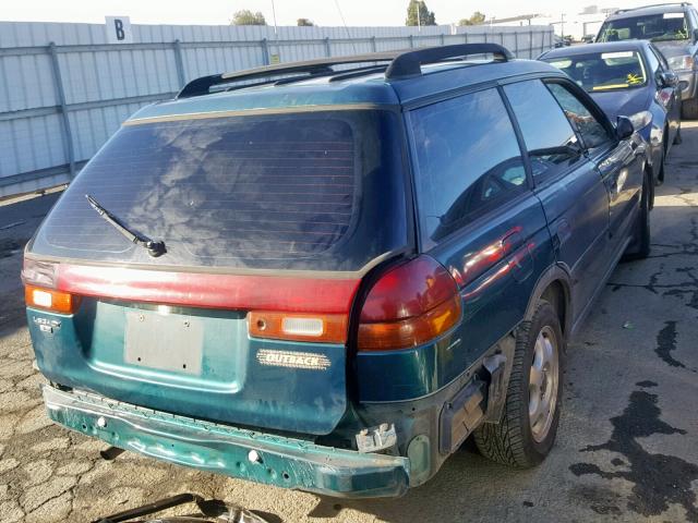 4S3BK6357S7326451 - 1995 SUBARU LEGACY L/O GREEN photo 4